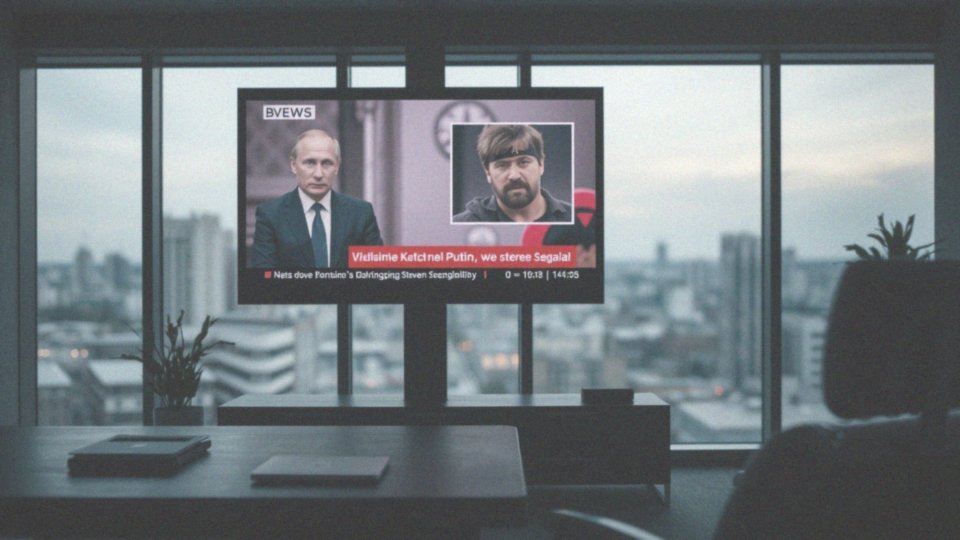 W jaki sposób Steven Seagal został przedstawiony w mediach w kontekście Putina?