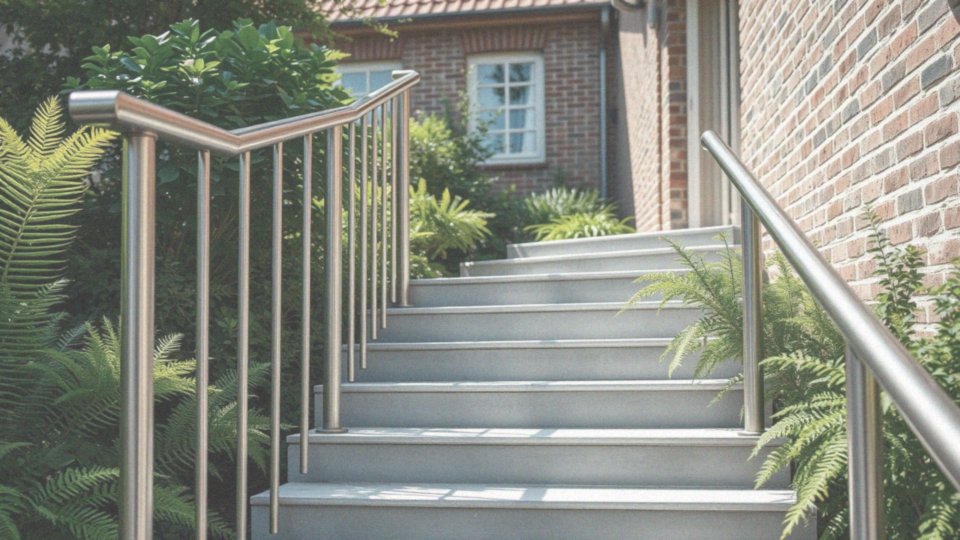 Jakie balustrady będą najlepsze do schodów zewnętrznych?