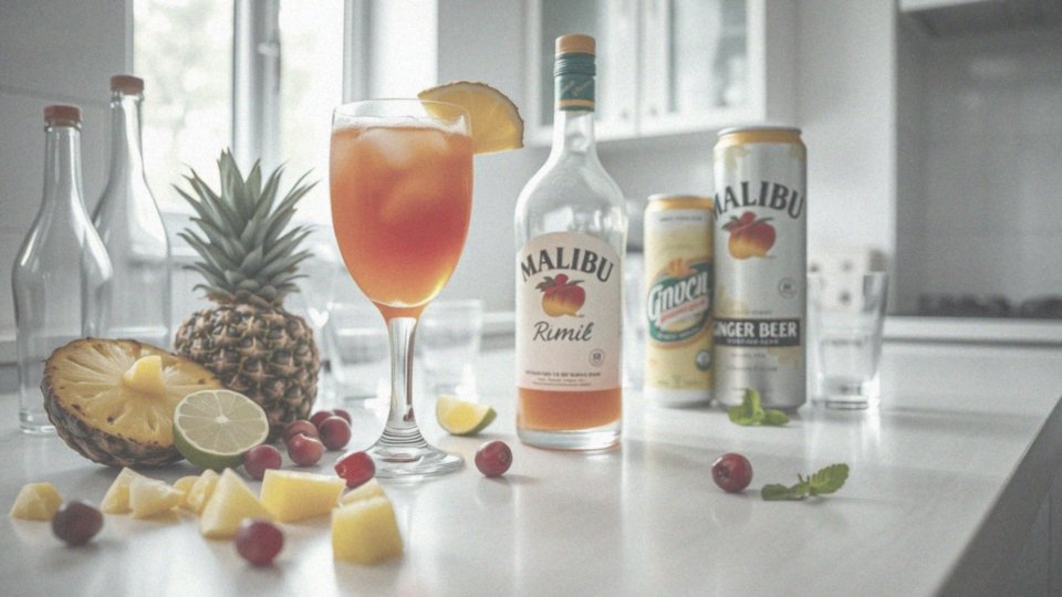 Jakie inne proste drinki można zrobić z Malibu?