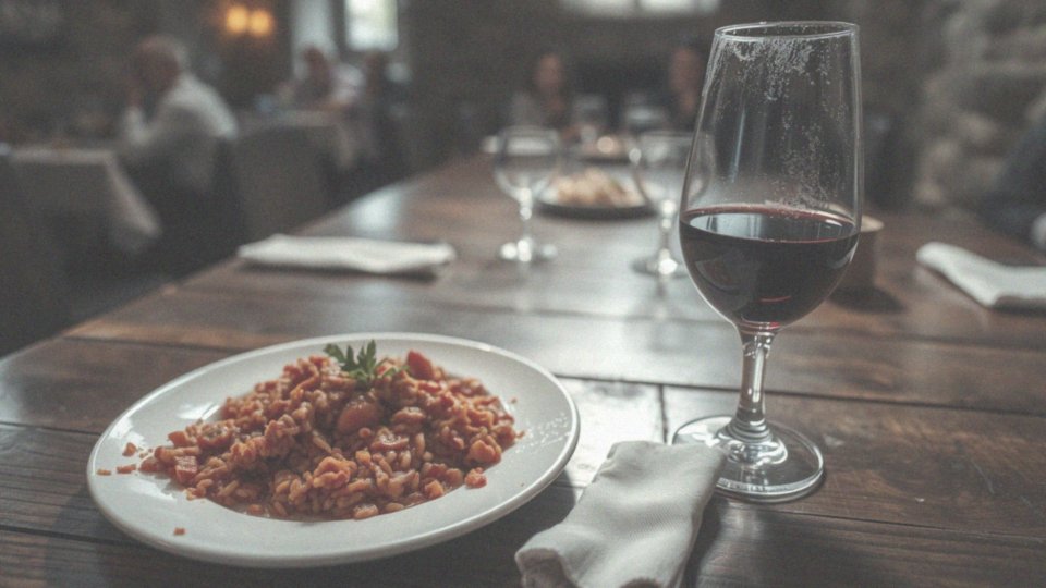 Jakie wino pasuje do risotto na bazie pomidorów?