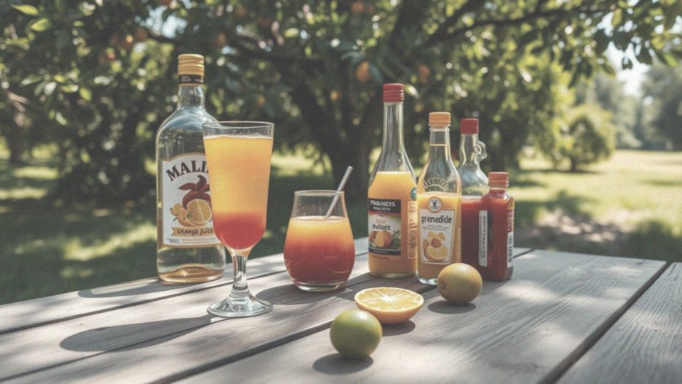 Jakie inne składniki można dodać do Malibu z sokiem pomarańczowym?