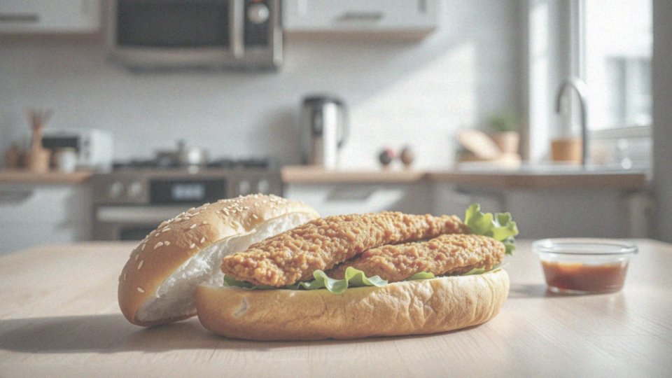 Jak wygląda podział kalorii w kanapce Zinger?