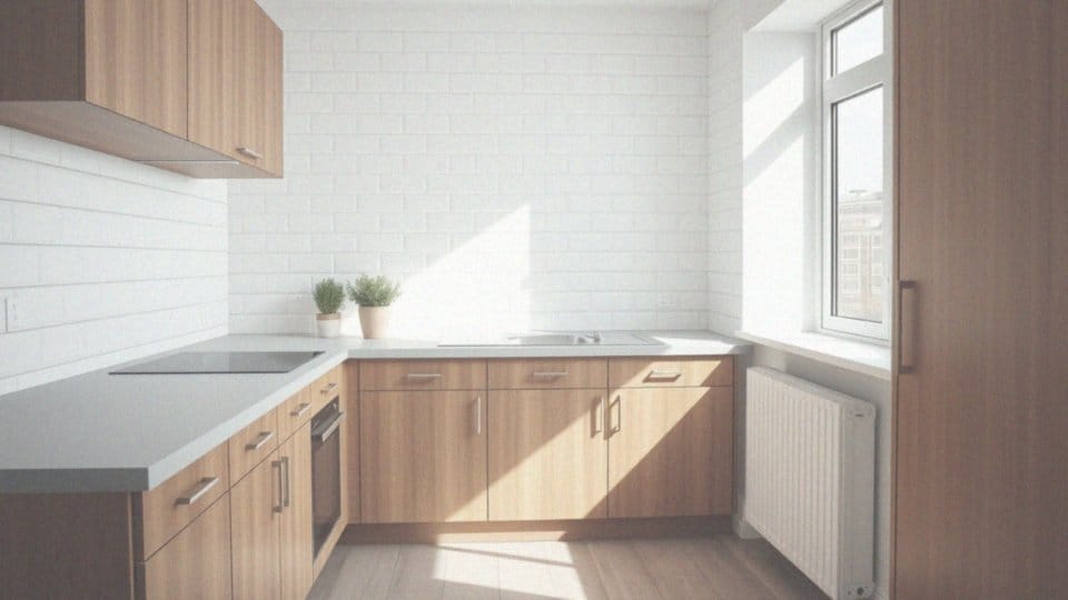 Jakie trendy w aranżacji kuchni obejmują białe płytki?