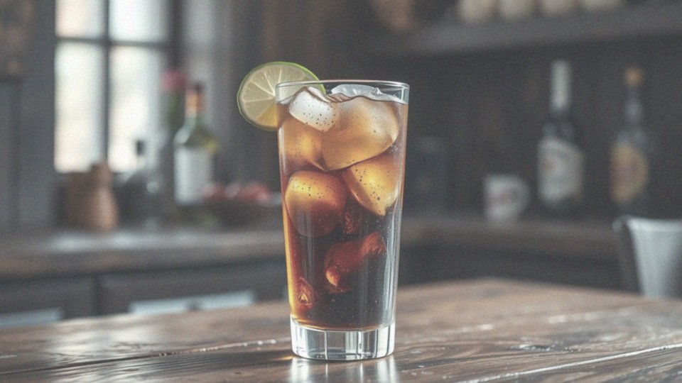 Jak zrobić prosty drink Malibu z colą?