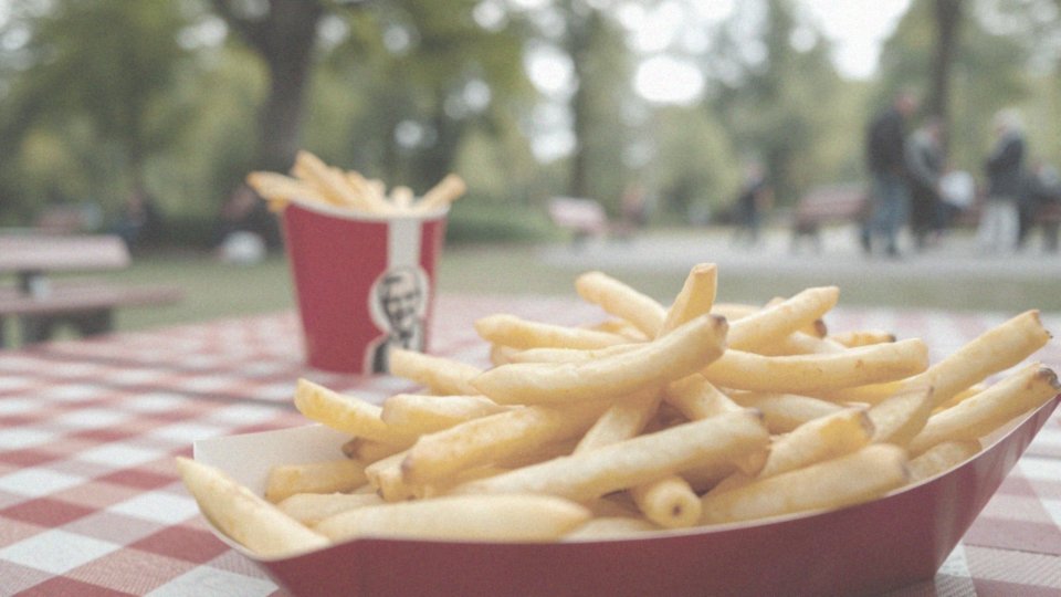 Ile kosztują duże frytki KFC?