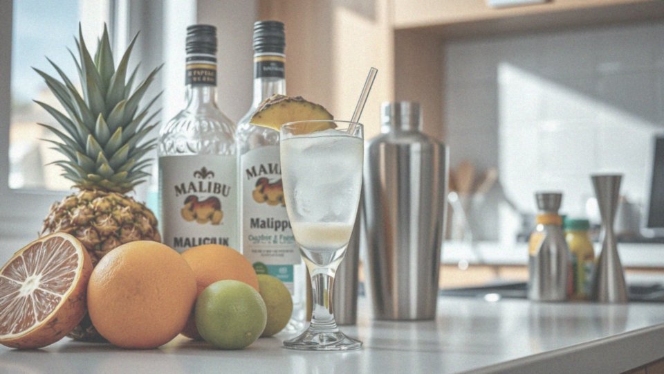 Jak przygotować drinki z Malibu?