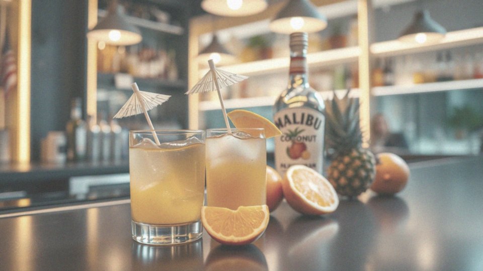 Co charakteryzuje drinki z likierem kokosowym?