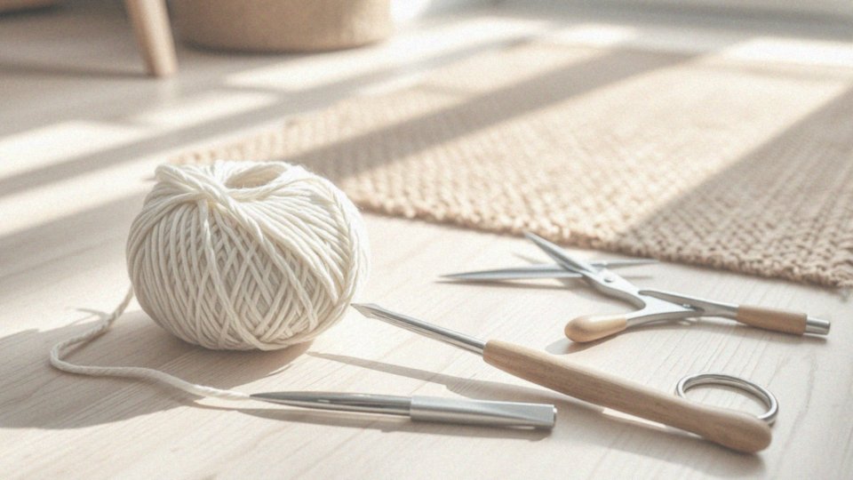 Jakie materiały są potrzebne do wykonania dywanu na szydełku?