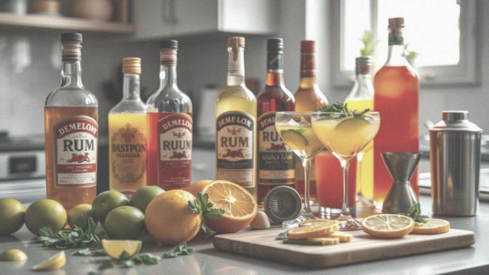 Jakie są zalety przygotowywania drinków z rumem w domu?