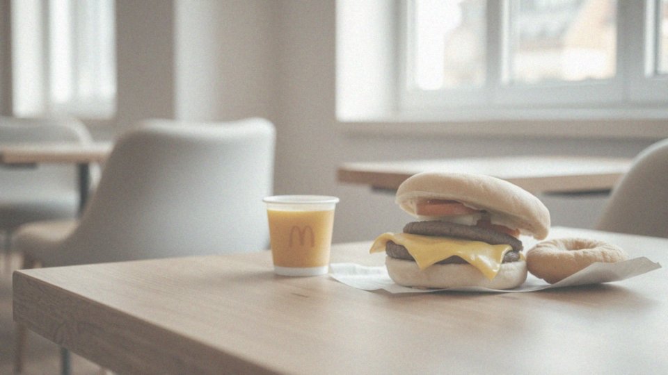 Jakie są wartości odżywcze dla całej oferty śniadaniowej w McDonald's?