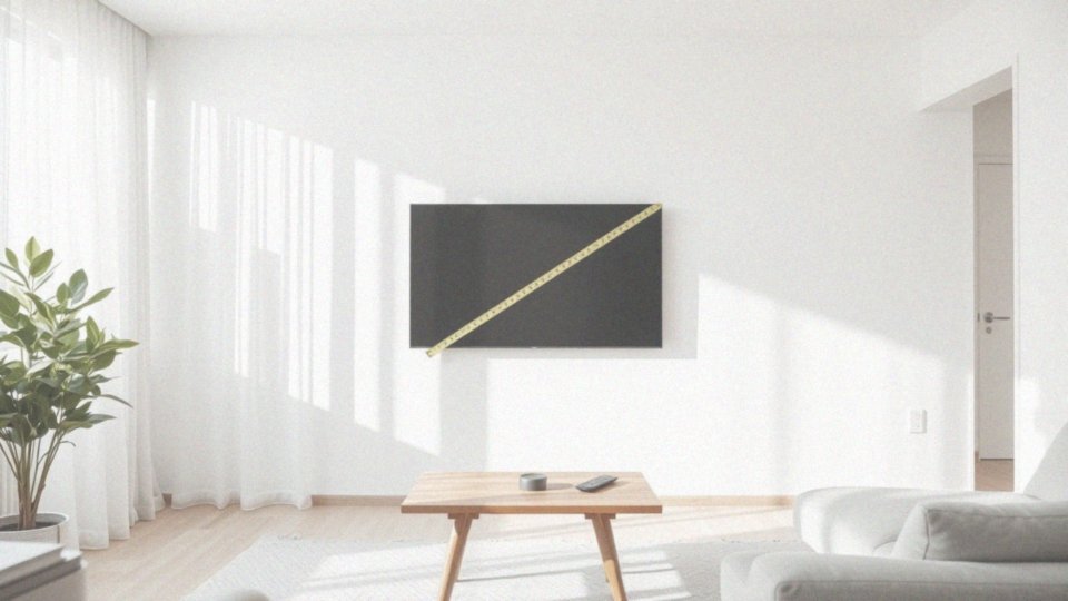 Jak prawidłowo obliczyć cale telewizora?