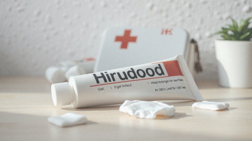 Hirudoid maść czy żel? Wybór najlepszego preparatu na urazy