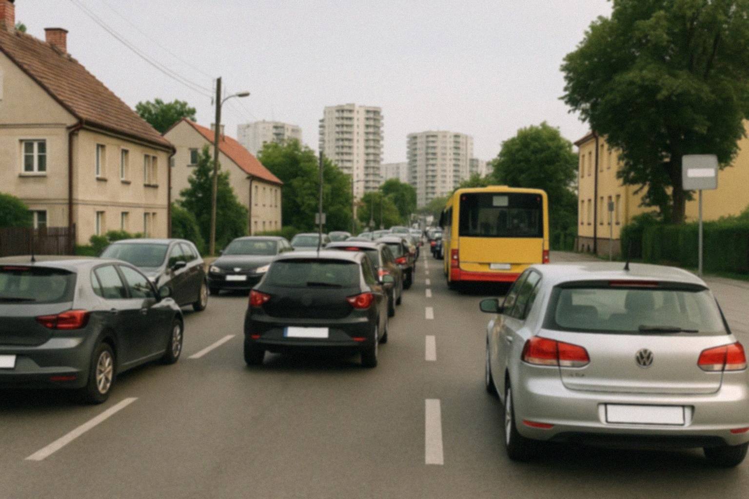 Tymczasowa organizacja ruchu na drodze powiatowej nr 1406S w Zarzeczu
