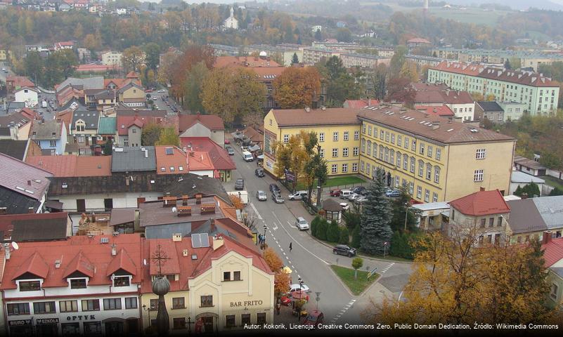 Plac Mariacki w Żywcu