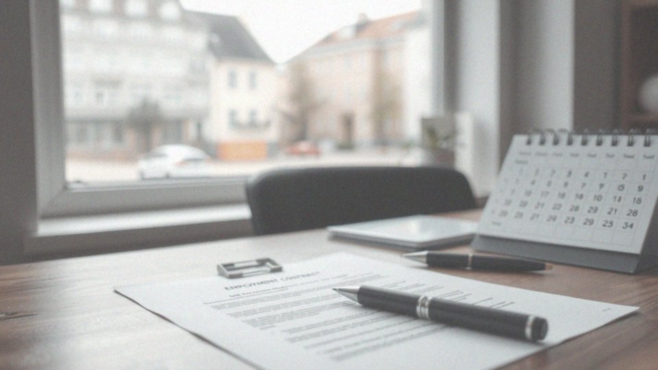 Podpisanie umowy o pracę z datą wsteczną – zasady i ryzyka