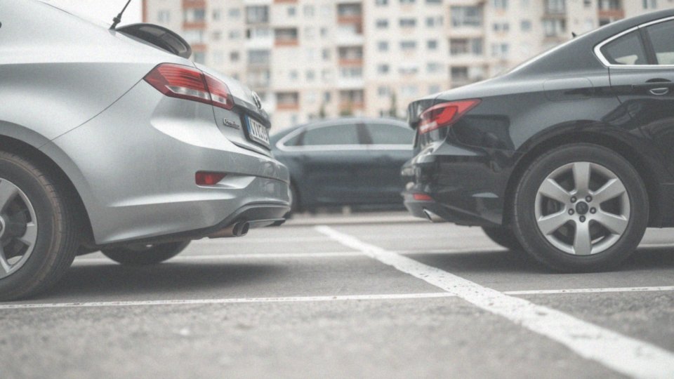 Stłuczka na parkingu przy cofaniu – co zrobić i jak się zachować?
