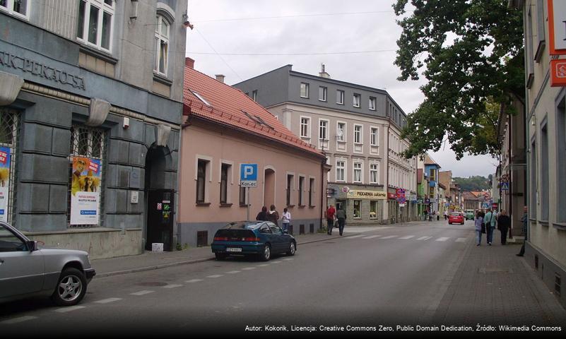 Ulica Tadeusza Kościuszki w Żywcu